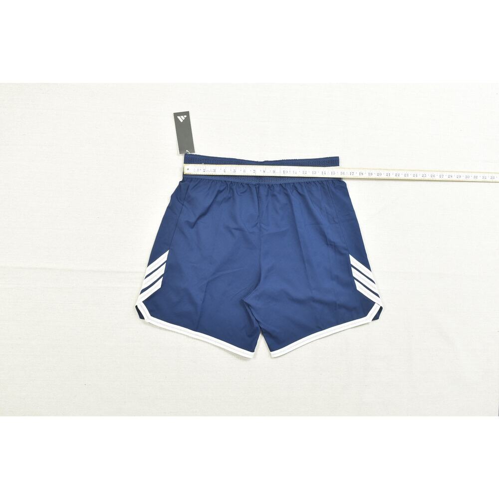 Adidas Men's Loose Fit Basketball Shorts Blue Regular Size M 7" Polyester NEW - Picture 6 of 8